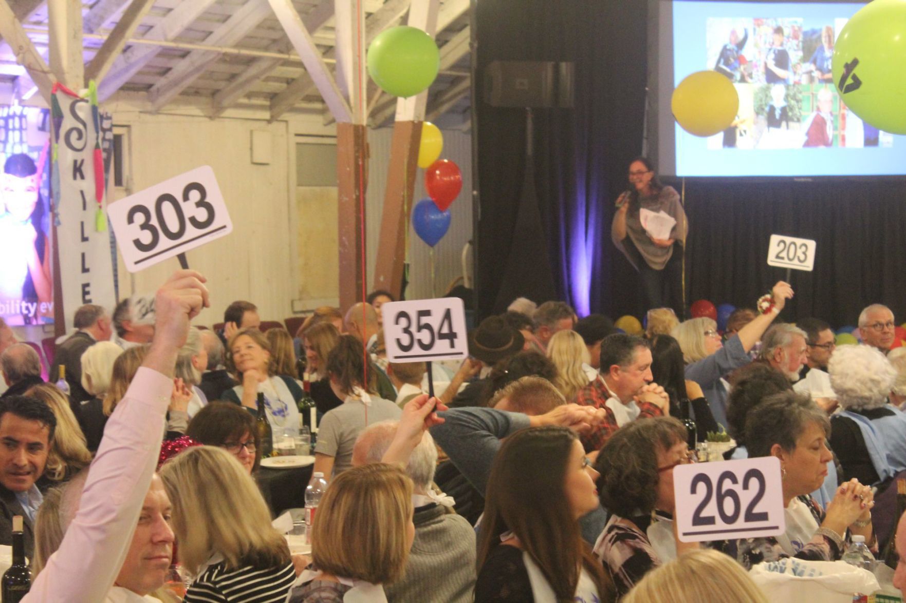 Live auction